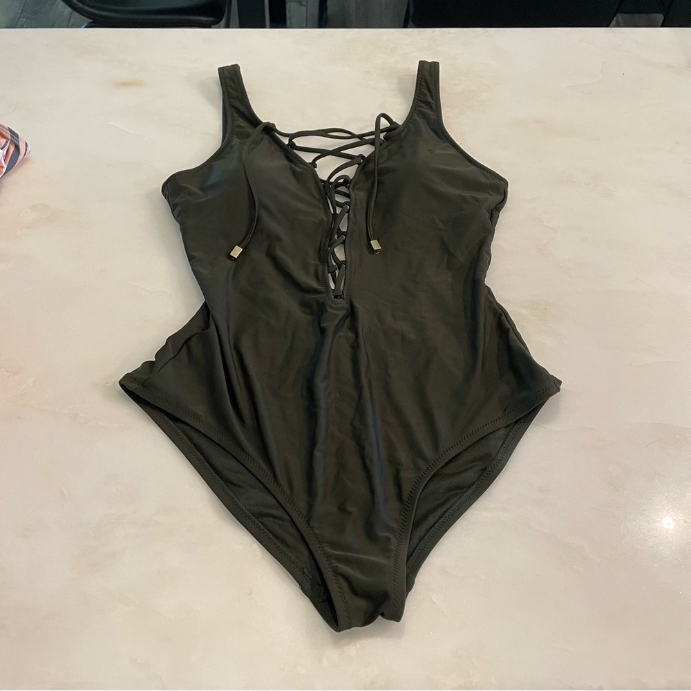 Mossimo Dark Green Swimsuit